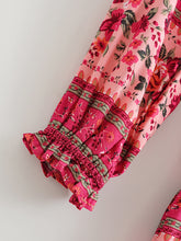 Load image into Gallery viewer, Mini Dress, Boho Sundress,Floral print
