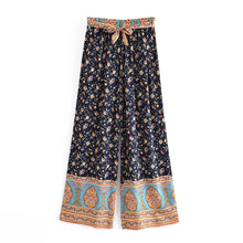 Load image into Gallery viewer, Floral Print,Long Pants and Tops ,Boho Sets
