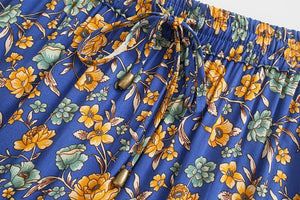 Floral Print ,Bohemian Skirt, Boho Maxi Skirts
