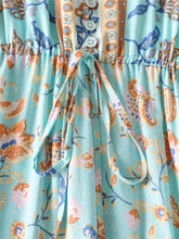 Load image into Gallery viewer, Floral Print,Bohemian Maxi Sundress,Boho Dress
