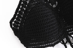 Hollow Out,Bohemian Crop Tops,Sexy Camis