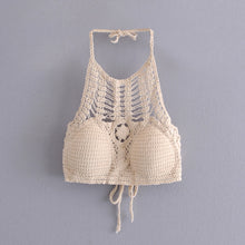 Load image into Gallery viewer, Hollow Out,Bohemian Crop Tops,Sexy Camis

