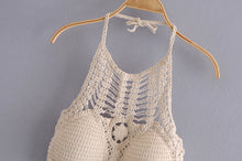 Load image into Gallery viewer, Hollow Out,Bohemian Crop Tops,Sexy Camis
