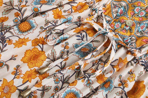 Boho Dress ,Floral Print ,Maxi Dress