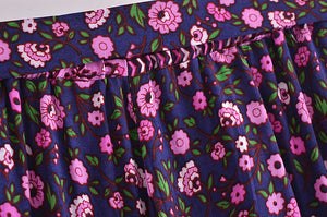 Boho Sets,Long Pants and Tops,Wild Floral