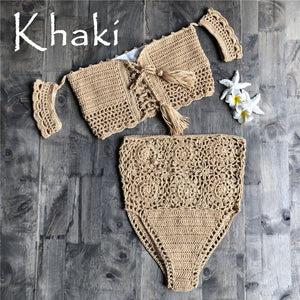 Solid hollow,Bikini Swimsuit, Biquini Swim Beachwear