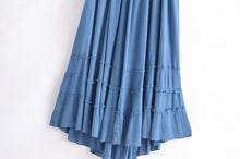 Load image into Gallery viewer, Backless Bohemian Maxi Dress, Boho Strapless Dress
