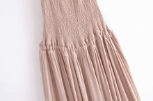 Load image into Gallery viewer, Backless Bohemian Maxi Dress, Boho Strapless Dress
