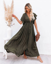 Load image into Gallery viewer, Beach Dress,Maxi Dress, White Lace
