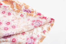 Load image into Gallery viewer, Pink floral print,Boho sundress,Boho maxi dress
