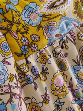 Load image into Gallery viewer, Floral print,deep V-neck,mini dress ,Boho dresses
