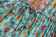 Load image into Gallery viewer, Boho Dress ,Floral Print ,Maxi Dress
