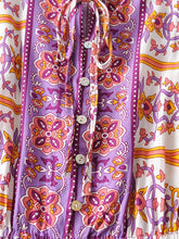 Load image into Gallery viewer, Floarl print,Boho Bodysuits  , bohemian  Rompers Jumpsuit
