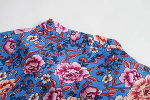 Boho Blouse, Vintage shirts,Floral print