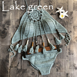 Solid hollow,Bikini Swimsuit ,Biquini Swim Beachwear