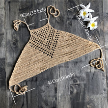 Load image into Gallery viewer, Solid hollow,Bikini Swimsuit ,Biquini Swim Beachwear
