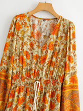 Load image into Gallery viewer, Maxi Dress, Boho Sundress,Floral print
