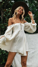 Load image into Gallery viewer, Sexy Off Shoulder ,bohemian Dress,boho Mini Sundress

