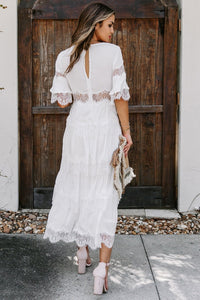 Wedding Dress ,Bohemian Maxi Dress,Boho Dress