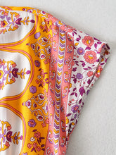 Load image into Gallery viewer, Floarl print,Boho Bodysuits  , bohemian  Rompers Jumpsuit
