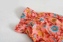 Load image into Gallery viewer, Floral Print Sundress,off Shoulder Boho Dress ,Maxi Dress
