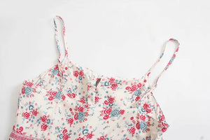 Pink Floral Print,Boho Sundress,Boho Maxi Dress
