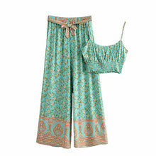 Load image into Gallery viewer, Boho Sets,Pants and Tops,Bohemian Outfits
