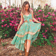 Load image into Gallery viewer, Boho Sets, Maxi Skirt and Tops, Wild Flower
