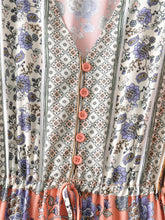 Load image into Gallery viewer, Maxi Dress, Boho Sundress,Floral print
