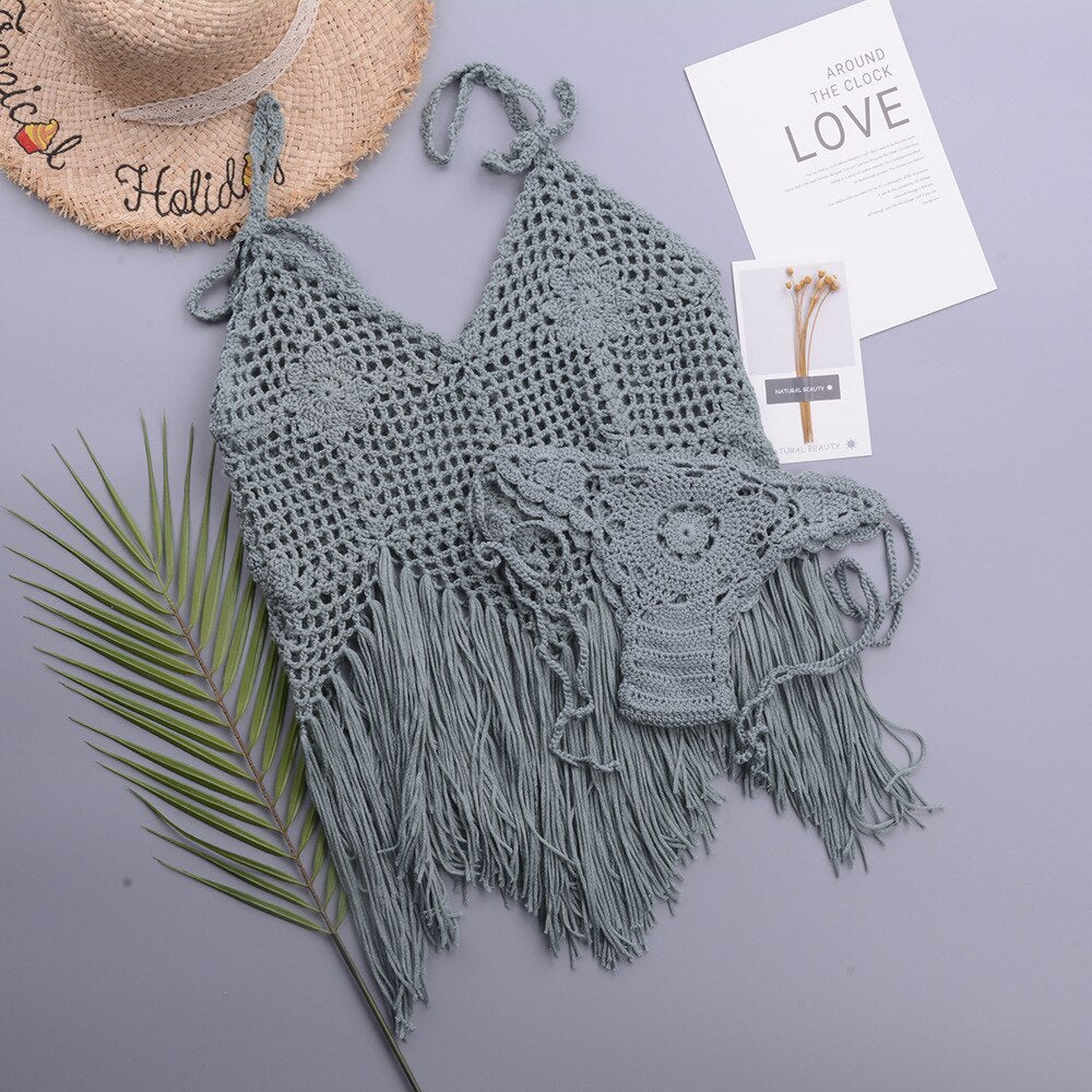Solid hollow,Bikini  Swimsuit ,Swim Beachwear