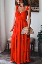 Load image into Gallery viewer, Strapless Ruffles,Wedding Dress,Boho Sundress
