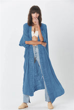 Load image into Gallery viewer, Solid Fancy Lace, Bohemian Maxi Dress,Boho Kimono
