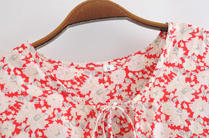Maxi Dress, Boho Sundress,Floral Print