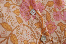 Load image into Gallery viewer, Floral print, deep V-neck, mini dress, Boho happie dresses
