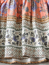 Load image into Gallery viewer, Maxi Dress, Boho Sundress,Floral print
