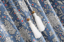 Load image into Gallery viewer, Boho Skirt, Maxi Skirt,  Porcelain Flower
