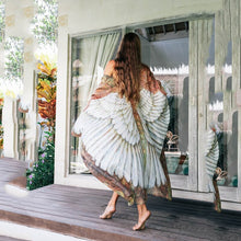 Load image into Gallery viewer, Floral print,Bohemian maxi dress,Boho kimono
