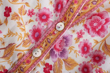 Load image into Gallery viewer, Ruffles Floral,Bohemian Midi Dress ,Boho Dress

