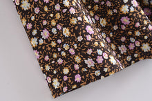 Load image into Gallery viewer, Floral  print,, boho skirt , Bohemian mini skirts
