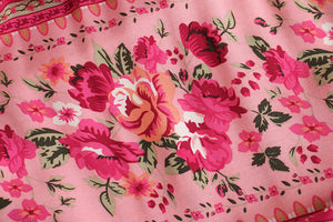 Maxi Dress, Boho Sundress,Floral print