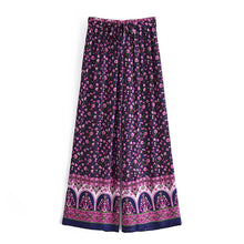 Load image into Gallery viewer, Boho Sets,Long Pants and Tops,Wild Floral
