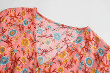 Load image into Gallery viewer, Maxi Dress, Boho Sundress,Floral Print

