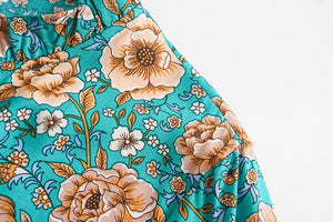 Boho Blouse, Vintage shirts,Floral print