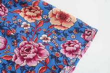 Load image into Gallery viewer, Mini Dress, Boho Dress, Sundress,Rose Print
