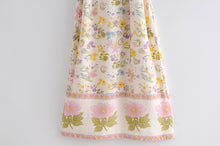 Load image into Gallery viewer, Boho Kimono,Gypsy Floral ,Bohemian Robe
