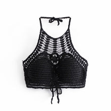 Load image into Gallery viewer, Hollow Out,Bohemian Crop Tops,Sexy Camis
