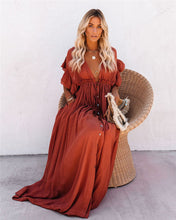 Load image into Gallery viewer, Beach Dress,Maxi Dress, White Lace
