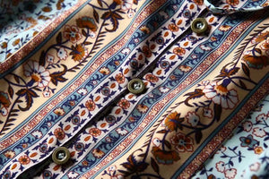 Boho Skirt, Mini Skirt, Wild Flower