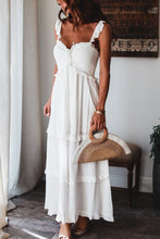 Load image into Gallery viewer, Strapless Ruffles,Wedding Dress,Boho Sundress
