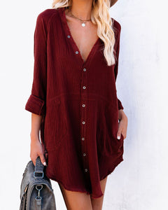 Long Sleeve Boho Shirts,Loose Casual Blouse